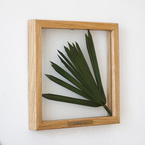 Natural Wood Floating <strong>Frame</strong> Static <strong>Album</strong> Pressed Flower <strong>Frame</strong>, Herbarium Art by MyBotanica - Product Image 1