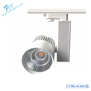 De aluminio de fundición, flicker free CRI> 90 100lm/W 50 W CE SAA dimmable led luz de la pista - Product Image 1