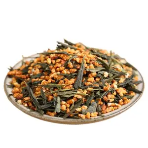 Thé japonais en sachet Genmaicha <span class=keywords><strong>Sencha</strong></span> avec riz brun torréfié et poudre de matcha - Product Image 2