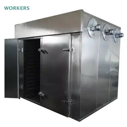 Fully Welded Hot Air Circulation Dehydrator Oven Plantain/banana Chips Drying Machine Snack Food Slices Product Dryer Equipment