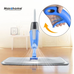 Masthome Steel Handle Microfiber <strong>Floor</strong> <strong>Spray</strong> <strong>Mop</strong> for Home Cleaning - Product Image 2