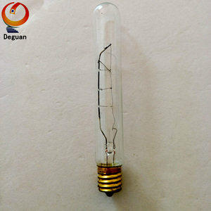 Ámbar/Borrar vidrio T20 cosecha colgante luz 130 V 25 W restaurante <span class=keywords><strong>Vintage</strong></span> lámpara de mesa lámpara del tubo - Product Image 1