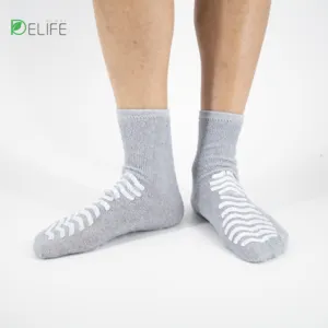 Comport – chaussettes de luxe jetables antidérapantes, chaussons, chaussettes médicales antidérapantes pour les patients hôpitaux