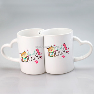 Topjlh Tasse à café en céramique personnalisée par sublimation de 11 oz - Tasses assorties personnalisées avec <span class=keywords><strong>photo</strong></span> / Cadeau d'anniversaire / Vente en gros - Product Image 2