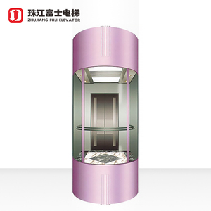ZhuJiangFuji eje pequeño residencial vistas panorámicas ascensor con buen precio y <span class=keywords><strong>casa</strong></span> residencial ascensor - Product Image 1