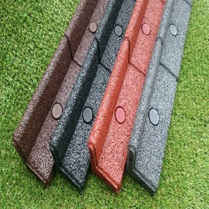 Fuerte curva Garder frontera frenar borde de goma paisaje patio al aire libre - Product Image 5
