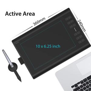 Tavoletta Grafica Digitale Interattiva USB Huion con 8192 Livelli di Pressione, Aggiornata - Product Image 4