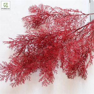 Artificiale Rime Della Foschia Nebbia della Glassa Del Fiore Foglie Colorate di Plastica Fogliame di Fantasia Decorazione di Cerimonia Nuziale Sfondo di Disporre I <span class=keywords><strong>Fiori</strong></span> - Product Image 4