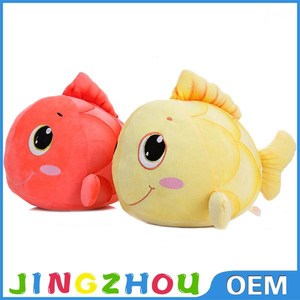 Excellente artisanat en gros mer animaux poissons doux jouet, peluche poissons jouet - Product Image 6