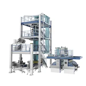 PLASTAR 1500mm-2000mm Nine Layer Evoh Pa Pe Co-Extrusion High Barrier Film Blowing Machine