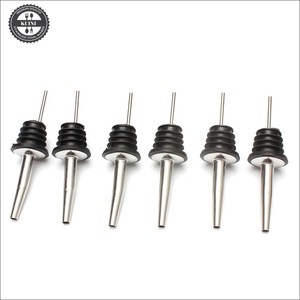 Vertedor de Vino de Acero Inoxidable 304, Boquilla para Servir Licores, Vertedores de Botellas para Alcohol, Aceite de Oliva, Vertedores Rápidos, Accesorios para Bar y Bartender - Product Image 3
