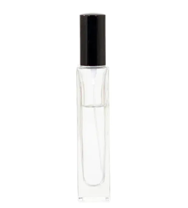 Botol Parfum Arab Kaca Panjang Tipis, Botol Parfum Arab dengan Topi Semprot Kabut, 5Ml 10Ml 15Ml 30Ml 50Ml 100Ml