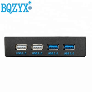 USB3.<span class=keywords><strong>0</strong></span> Panneau Avant 3.5 pouce 20Pin à USB3.<span class=keywords><strong>0</strong></span> 2-Port <span class=keywords><strong>USB2</strong></span>.<span class=keywords><strong>0</strong></span> 2-port <span class=keywords><strong>HUB</strong></span> Pour PC Floppy Bay en aluminium - Product Image 4