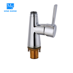 Italien durable en laiton chromé robinet de cuisine pont monté mitigeur avec <span class=keywords><strong>douchette</strong></span> - Product Image 4