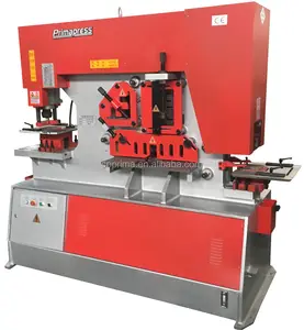 round hole punching machine/angle steel ironworker shearing machine/bar cutting machine