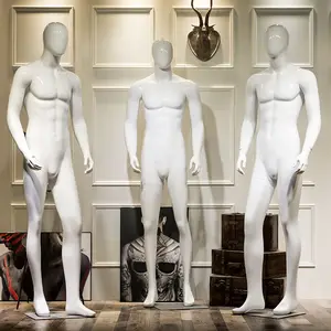 XINJI Hot Sell Full Body Male Manikin Fashion White Men Mannequin Tall