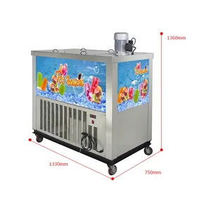 New design high capacity fast cooling popsicle making machine ice lolly making machine