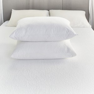 Venta al por mayor tamaño de la Reina terry tela impermeable protector de colchón hotel - Product Image 4