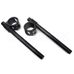Haute résistance légère CNC Billet <span class=keywords><strong>moto</strong></span> 50 mm guidon Clip - ons pour <span class=keywords><strong>SUZUKI</strong></span> <span class=keywords><strong>GSX</strong></span> R 1100 - Product Image 2