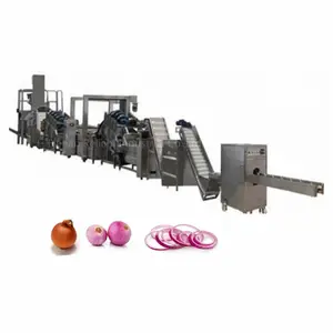 Commercial onion dehydration drying plant / dry onion powder production line / onion processing machines for sale