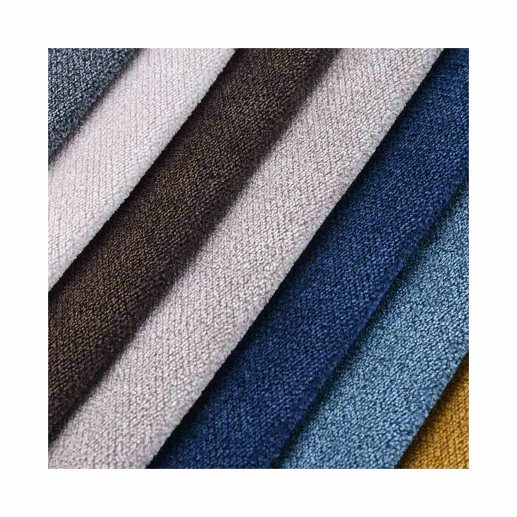 Tapisserie de canapé à rayures coloré de haute qualité, tissu 200 — 450gsm de Style Jacquard/uni