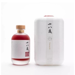 Bán buôn 500ml Frosted rượu vang chai thủy tinh rỗng cho rượu với nút chai niêm phong - Product Image 6