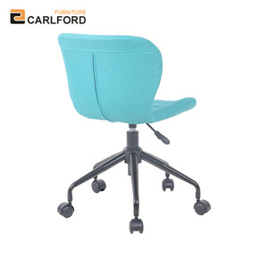 <span class=keywords><strong>Bureau</strong></span> à domicile <span class=keywords><strong>Chaise</strong></span> Bleu Retour, <span class=keywords><strong>Chaise</strong></span> Occasionnelle <span class=keywords><strong>pour</strong></span> Utilisation Home Office, Tissu <span class=keywords><strong>Chaise</strong></span> de <span class=keywords><strong>Bureau</strong></span> Roulettes 5 - Product Image 4