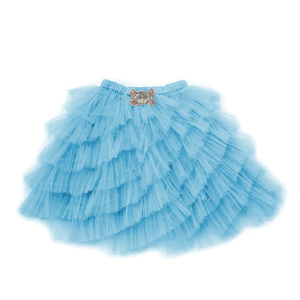 Splendida Estate Dei Capretti di Usura Delle Ragazze Puffy Pannello Esterno di <span class=keywords><strong>Tulle</strong></span> Velo Rosso A Strati Pannello Esterno del Tutu - Product Image 5