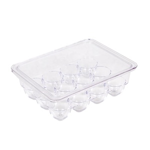 Eggs Plastic Egg Plastic 12 Eggs Durable Kitchen Food Grade Plastic Egg Tray Egg Carton