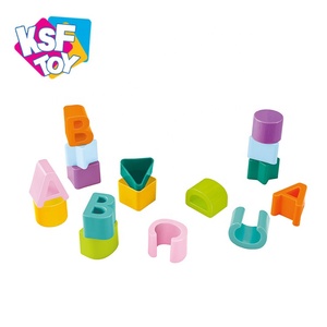 Bộ Gạch Học Tập Rực Rỡ Bằng Nhựa An Toàn Nhà Khối Đồ Chơi Trẻ Em Cho Trẻ Em - Product Image 3