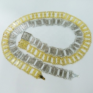 Su geçirmez sıcak satış moda alaşım çevre dostu altın bayan kadın Metal kemer - Product Image 5