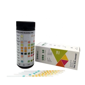 Fournisseur du Ghana Bandelettes de test d'urine à 10 paramètres Bandes d'urine Niveaux de détection Tiras de prueba de urinolisis - Product Image 2