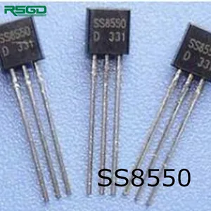 निर्माता आईसी डायोड triode MOSFET ट्रांजिस्टर SS8550 पियक्कड़-23 ss8550 d331 ट्रांजिस्टर ss8550 hy2d शराबी एसएमडी डुबकी करने के लिए-247 263