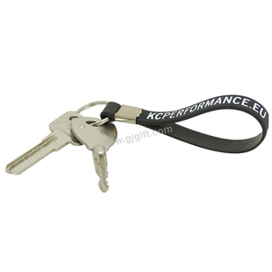 Da Polso in Silicone Debossed Fascia Personalizzata Bulk Chiave della Cordicella Catena di Gomma Logo Del Silicone Del braccialetto <span class=keywords><strong>Portachiavi</strong></span> - Product Image 6