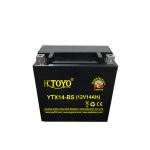 ESG VRLA SMF <span class=keywords><strong>YTX14</strong></span>-<span class=keywords><strong>BS</strong></span> démarrage et stockage d'énergie <span class=keywords><strong>batterie</strong></span> de Recharge de cellules sèches sans entretien - Product Image 1