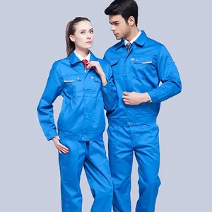 Uniforme des mécaniciens électriques, vente en gros, à bas prix, veste de travail en toile, uniformes de travail