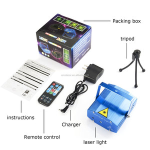 Venta caliente <span class=keywords><strong>mini</strong></span> luz láser etapa abrir y cerrar estrella efecto fiesta disco de iluminación - Product Image 4
