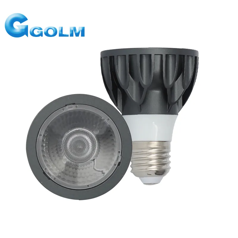 Jardín bombilla de foco led par20 regulable par30 led 6500 K led impermeable led luz del punto