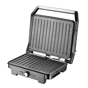 Plancha Eléctrica Comercial de 4 Rebanadas para Sándwiches con Placas para Waffles, Parrilla de Contacto Abierta de 180 Grados para Uso Doméstico - Product Image 3