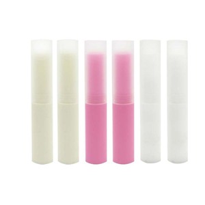 Claro/blanco/rosa mate vacío plástico reciclado lápiz labial/lip balm <span class=keywords><strong>tubos</strong></span> para embalaje de cosméticos - Product Image 3