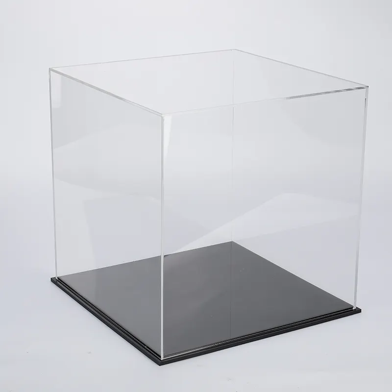 Aangepaste Transparant Acryl Display Box Kubusvormige Show Case