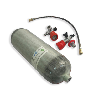 Bombola in Fibra di Carbonio 6.8L DOT 300bar/30mpa/4500psi <span class=keywords><strong>per</strong></span> <span class=keywords><strong>Immersioni</strong></span> <span class=keywords><strong>Subacquee</strong></span> con Valvola e Stazione di Riempimento - Product Image 3