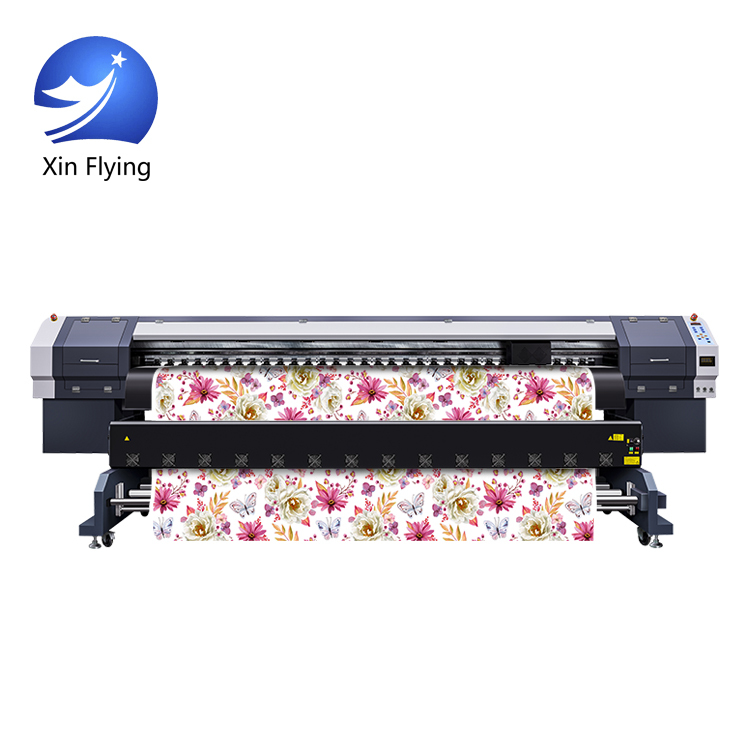 Numérique Jet D'encre PVC Drapeau Bannière Machine D'impression Éco Solvant Dx5 Motif Traceur Imprimante