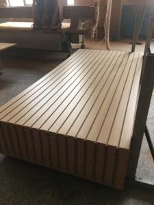 Süpermarket uygulaması için Modern tasarım <span class=keywords><strong>MDF</strong></span> Slatwall oluklu <span class=keywords><strong>Panel</strong></span>