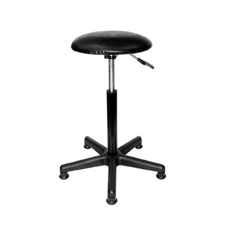 GY-4051-2 muebles modernos de cuero de la PU negro ajustable médico de laboratorio de la escuela bar posando silla