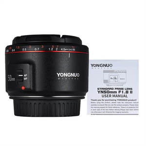 Objectif autofocus à grande ouverture YONGNUO YN50mm F1.8 II pour Canon, effet bokeh, objectif d'appareil photo pour Canon <span class=keywords><strong>EOS</strong></span> <span class=keywords><strong>70D</strong></span> 5D2 5D3 600D DSLR - Product Image 5