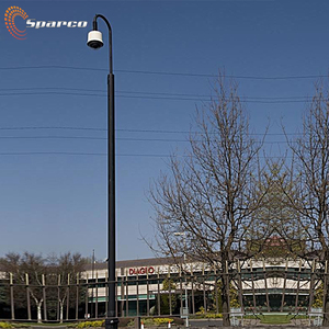 Mât de caméra de sécurité pour vélo de route, 4 mètres, en <span class=keywords><strong>acier</strong></span> inoxydable, vidéosurveillance - Product Image 3