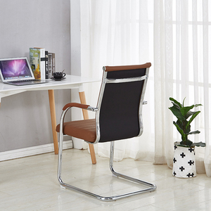 Comercio al por mayor cómoda oficina ejecutiva de cuero asientos <span class=keywords><strong>trabajo</strong></span> entrenamiento <span class=keywords><strong>personal</strong></span> invitado visitante sillas - Product Image 6