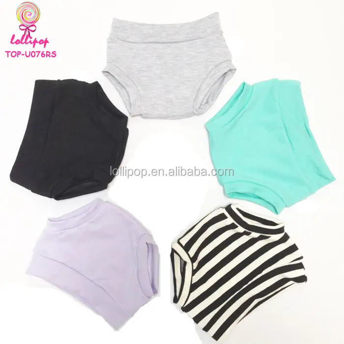 Verão Cor Sólida Cintura Alta Bebê Meninas Bloomers Para 6 Bummies M para 6 Anos Calções Cintura Elástica Infantil Fralda cobrir