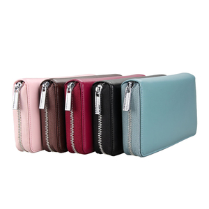 Organ Chủ Thẻ Tín Dụng Ví Da Chính Hãng Ví Dài Phụ Nữ Công Suất Lớn Hộ Chiếu Tổ Chức - Product Image 5